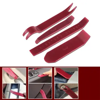 

Hot Car Audio Disassembly Tool 4pcs Auto Car Radio Door Clip Panel Trim Dash Audio Removal Installer Pry Tools