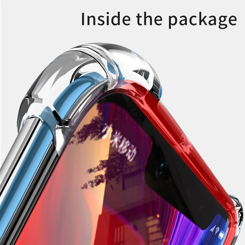 RDCY Небьющийся ТПУ чехол для Xiaomi Redmi Note 7 прозрачный Pro Global phone |