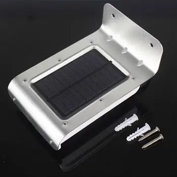 

16 LED Solar Power Motion Sensor Garden Yard Security Lamp Wireless Waterproof Outdoor Lighting Lamp 120 Degrees Sensing Angle