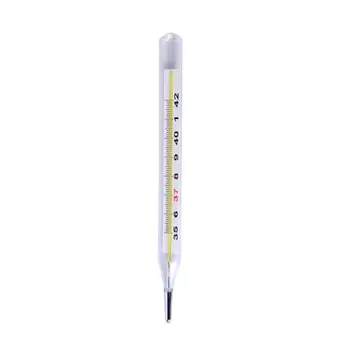 

2pcs mercury glass thermometer Probe digital thermometer professional health tool Body temperature measurement for Baby