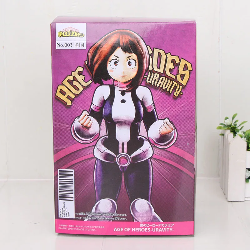 16cm My Hero Academia Ochaco Uraraka Action Figure Midoriya Izuku Model Toy Doll