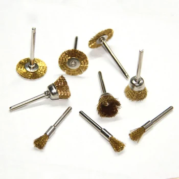 

9PCS Stainless Steel Wire Wheel Brush Cleaner Polishing Rotary Power Tools DIY