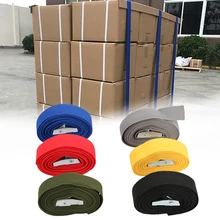 LEEPEE автомобильный Натяжной трос, стяжной ремень, 3 метра* 25 мм, крепкий храповый ремень, багажная сумка, буксировочный трос, Натяжитель для крепления груза