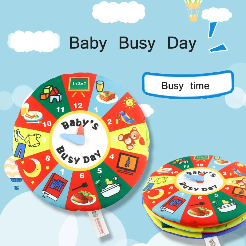 3D Baby Cloth Book Learning Number Education  (5)