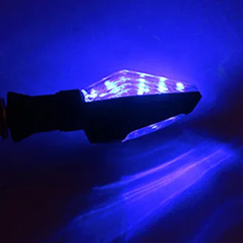 

Lamp Turn signal lights Bulb Blinker 1 Pair LED Motorcycle Steering Side marker
