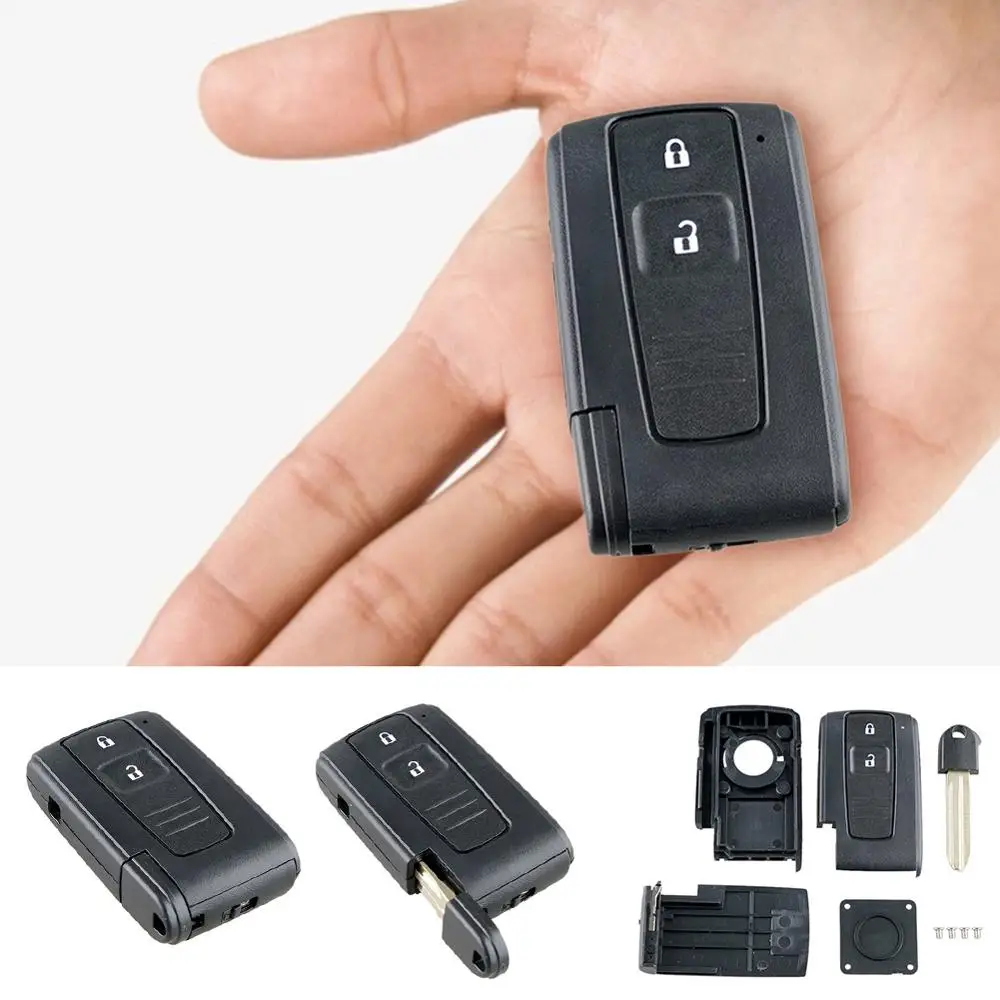 

2019 Promotion! Brand New Quality Compact Detailed 2 Button Key Case Remote Key Case Suitable for Toyota Prius