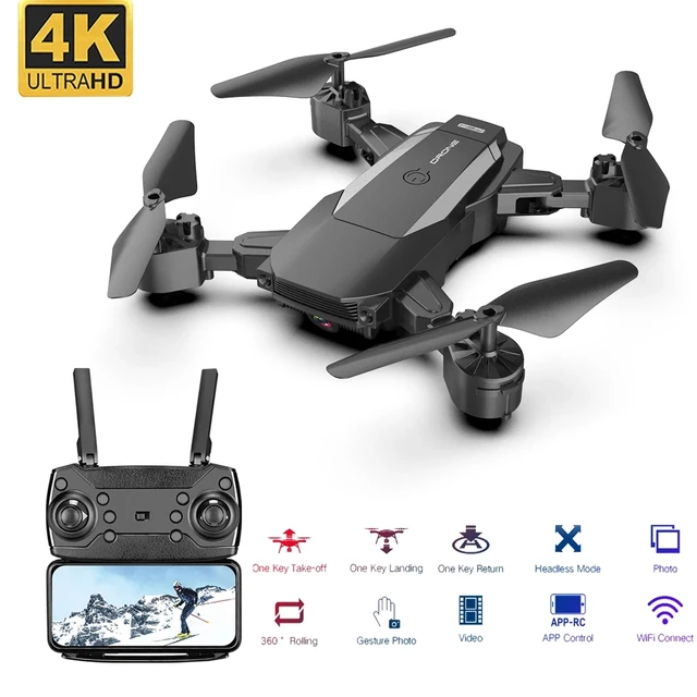 $US $26.66 Newest F84 RC Mini Drone Profession 4K Pixel HD Camera WIFI FPV Air Pressure Altitude Hold Remote Control Foldable Quadcopter