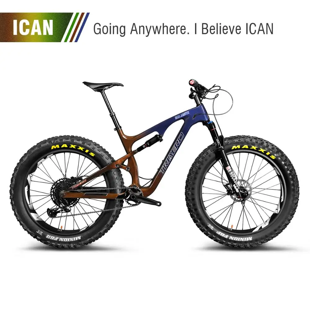 26er full suspension Fat Bike Snow carbon bike 120mm travel BSA 120MM BB SHELLS 4.8 tires 26er full suspension Fat Bike Snow carbon bike 120mm travel BSA 120MM BB SHELLS 4.8 tires