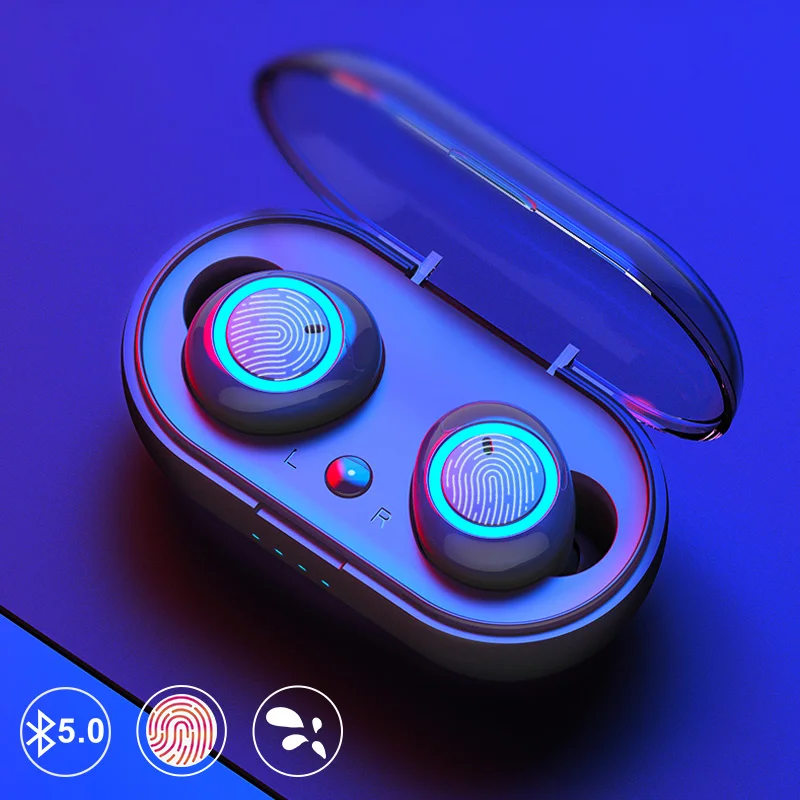 Comprar TWS Mini auriculares inalámbricos Bluetooth Control táctil manos libres estéreo con micrófono