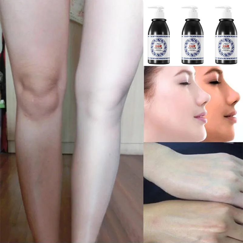 Volcanic Mud Shower Gel Whole Body Wash Fast Whitening Deep Clean Skin Exfoliate Moisturizing Body Care 250ml