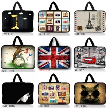 

Many Designs Laptop Bag 13.3" 14.4" 15.6" Portable Soft Sleeve Handlebag Laptop Bags Case for women MacBook Pro Air Notebook
