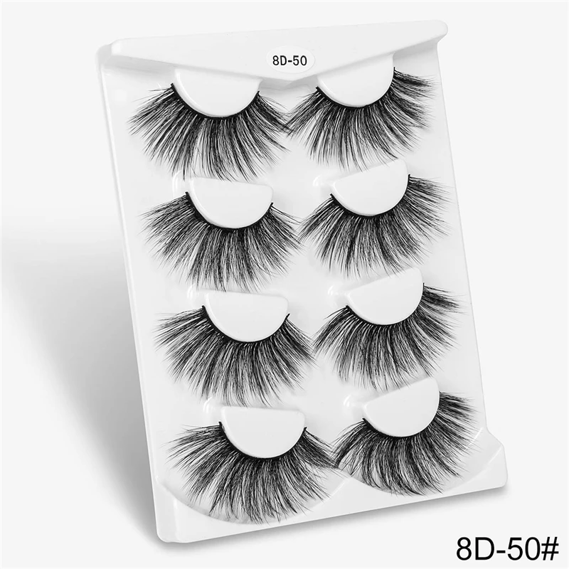 Химический ресницы из фибры - Цвет: 8D50