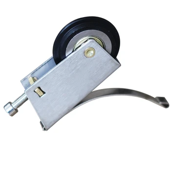 

2 PCS Sliding Door Pulley Stainless Steel Mute Wardrobe Pulley Bathroom Sliding Door Wheel Furniture Hardware Caster Lower Wheel