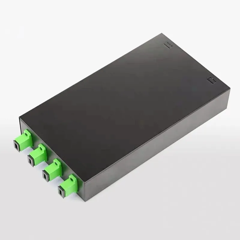 

Fiber optic terminal box 4 core Desktop type SC / APC with adapter