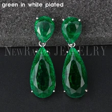 Тренд капли воды pedra Fusion серьги гвоздики Женские винтажные серьги на свадебную вечеринку Brinco женские ювелирные изделия подарок EFX002782