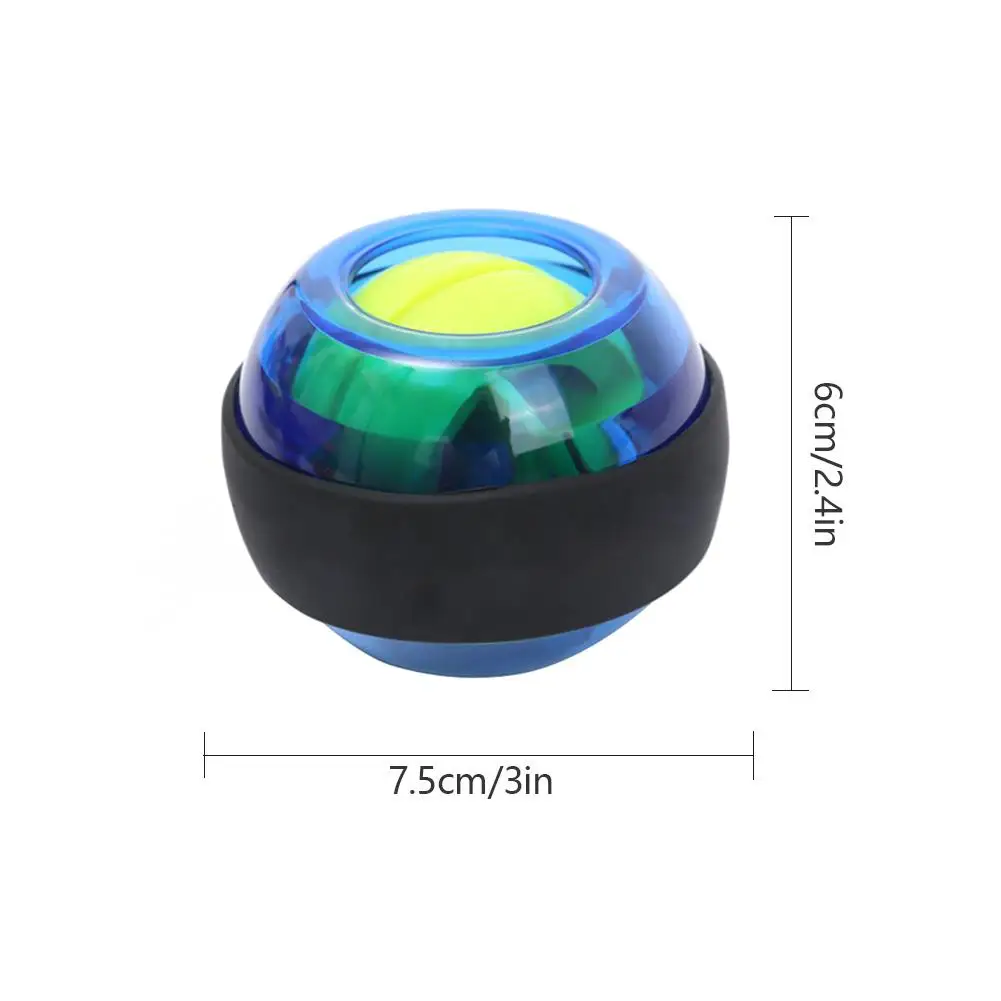 2 магический шар для разминки запястий подсветкой Наручные Self-подсветка Супер гироскопа наручные силовой шар оборудование для