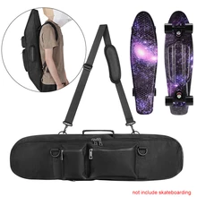 27inch Black Waterproof Skateboard Bag Longboard Case Backpack Hand Storage Pack 27inch Black Waterproof Skateboard Bag Longboard Case Backpack Hand Storage Pack