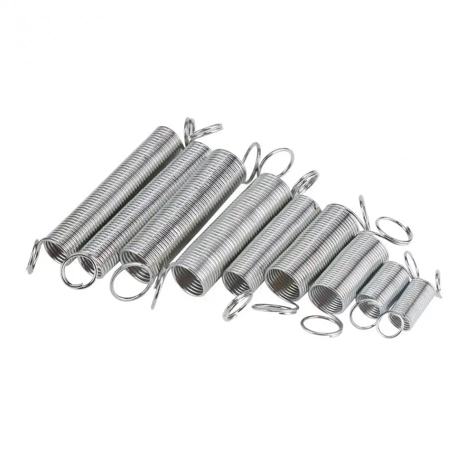 

FINEWE 1Box Spring Assortment Set Zinc Plated Compression and Extension Springs 200 Piece Hardware Spring Tools