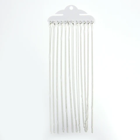 45cm 1.3mm Curb Link Chains Necklace For Women Jewelry Making Necklace Chains Findings