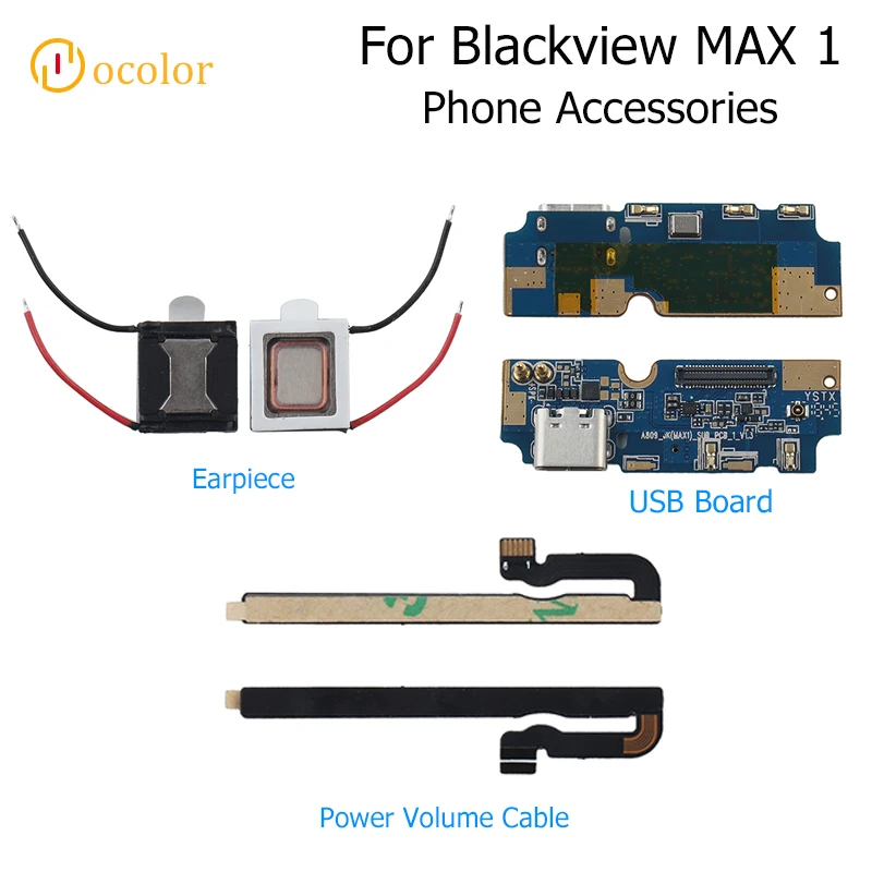 Ocolor для Blackview MAX 1 USB разъем контроллер платы зарядного устройства наушник