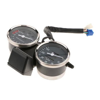 

1 Piece Speedometer LED Night Light Speedometer With Bracket For Suzuki Gn 125 Motorcycles, Spare Parts
