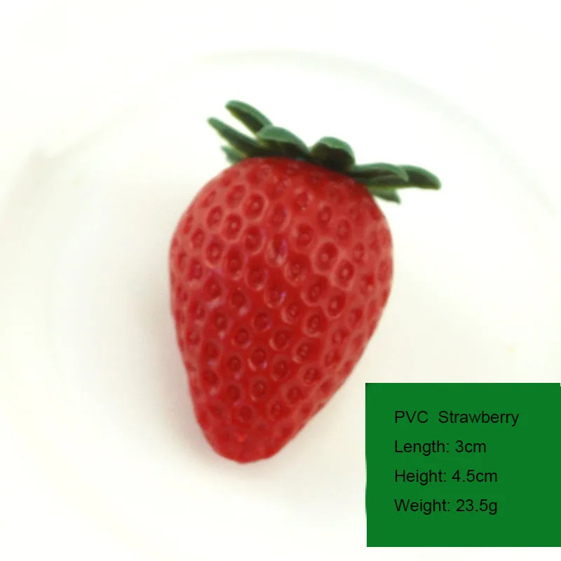 Simulated Strawberry Model Plastic Fake Fruit Decoration Photography Background Props DIY Home Festival Decoration Materials,artificial fruits and vegetables