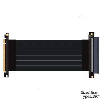 

Parts Accessory PC Ports Slot Stable Graphics Cards Adapter Pci-e 3.0 16x To Pcie X16 Riser High Speed Connector Extension Cable