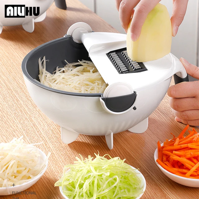 Multifunctional Salad Fruit Vegetable Slicer Cutter-Carrot Potato Chop