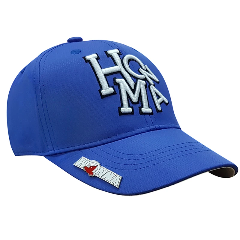 Новинка унисекс HONMA golf hat 5 цветов спортивная бейсболка Выходная шляпа солнцезащитный козырек Спортивная Кепка для гольфа Cooyute - Цвет: Синий