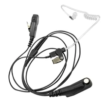 

Motorola Earpiece, XPR6350 XPR6550 XPR7550 APX 4000 6000 7000 Walkie Talkie Compatible with Two Way Radio Headset with Mic PTT