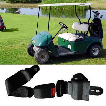

2pcs Adjustable Truck Seat Lap Front Rear Club Golf Cart Belts Wear Resistant Replacement Parts Universal Retractable Protective