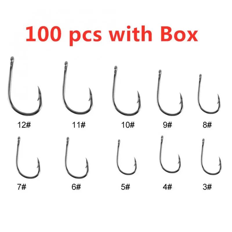 Набор рыболовных крючков рыболовные крючки из углеродистой стали с одним