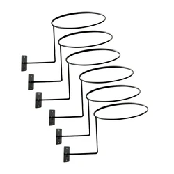 3/6x Motorcycle Helmet Rack Holder Wall Mounted Hook Display Rack Stand for Hat Jacket Hanger Helmet Rack Motorcycle Accessories