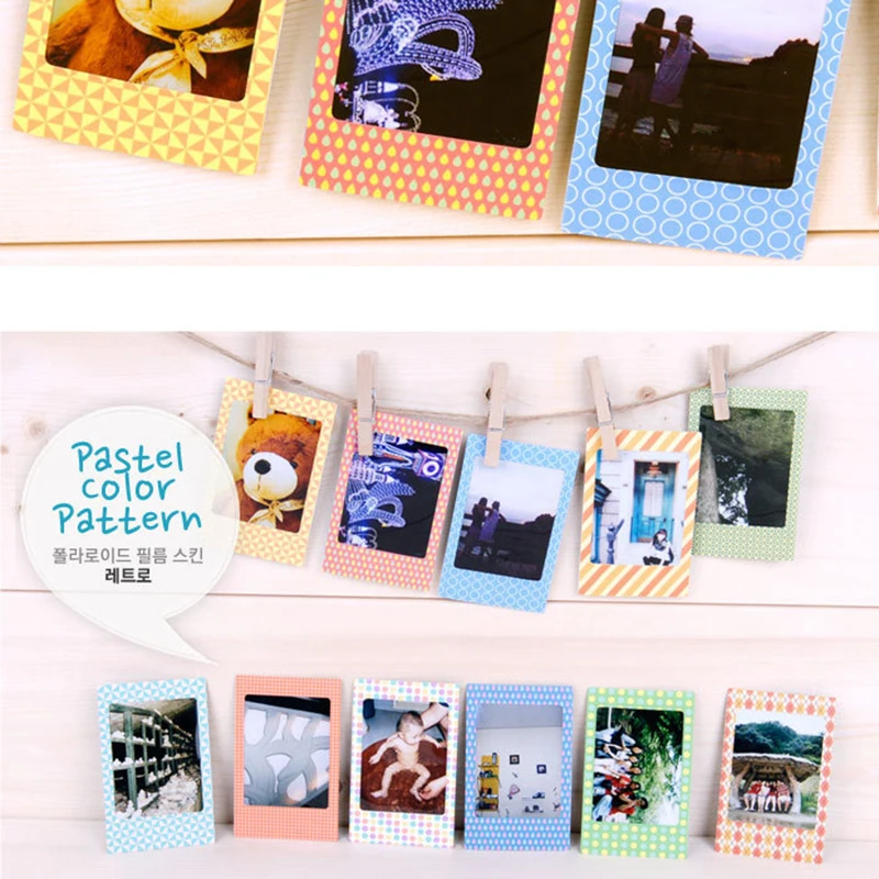 Креативные DIY пленки, фото наклейки для FujiFilm Instax Mini Instant 8 7S 25 50S 90 9