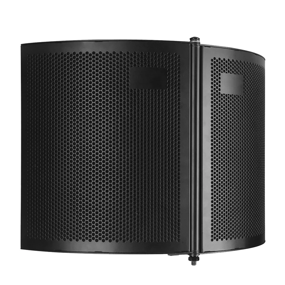 

Soundproof Microphone Isolation Shield Foldable Noise Reduction Filter Studio Recording Speaking Sound Absorber Accessories