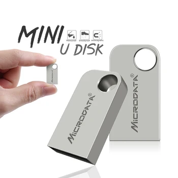 

Mini USB 2.0 metal USB Flash Drives 16GB 32GB 64GB Tiny Pen Drive Flash Card Pendrives usb memory stick U disk for car music
