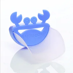 Children Bathroom Frog Crab Shape Faucet Extender Water-saving Cartoon Kids Baby Wash-hand Faucet Extension Bathroom Accessories