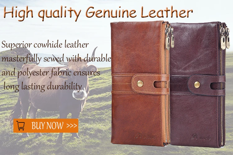 Genuine Leather Men Rfid Thin Wallet Men Card Holder Coin Short Purse Small Male Money Bag Quality Men Mini Case Clutch Bags New