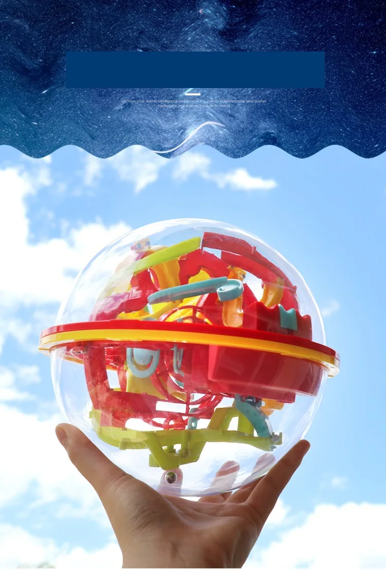 Сгорание правого мозга sheng star 3D Фэнтези Perplexus интеллект мяч ролл-он детские развивающие игрушки подарок на день детей
