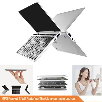 

2020 New GPD Pocket 2 (8GB RAM) Amber 7 Mini Laptop Touch screen Tablet PC Windows 10 64bit With touch screen function