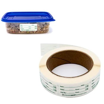 

250pcs Self-adhesive Sticker Removable Freezer Food Labels Stickers Easy Clean Leaves Cooler Food Storage Freezer Sticker