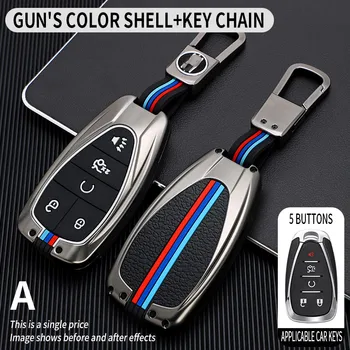 Custodia per auto Smart Key Cover per Chevrolet Malibu Equinox Cruze Camaro 2016 2017 2018 2019 supporto Shell accessori Car-Styling - Custodia per auto Smart Key Cover per Chevrolet Malibu Equinox Cruze Camaro 2016 2017 2018
