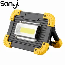 SANYI COB светодиодный светильник для осмотра, usb зарядка, уличный аварийный светильник, рабочий портативный фонарь, светильник для палатки, 3 лампы, ночной Светильник