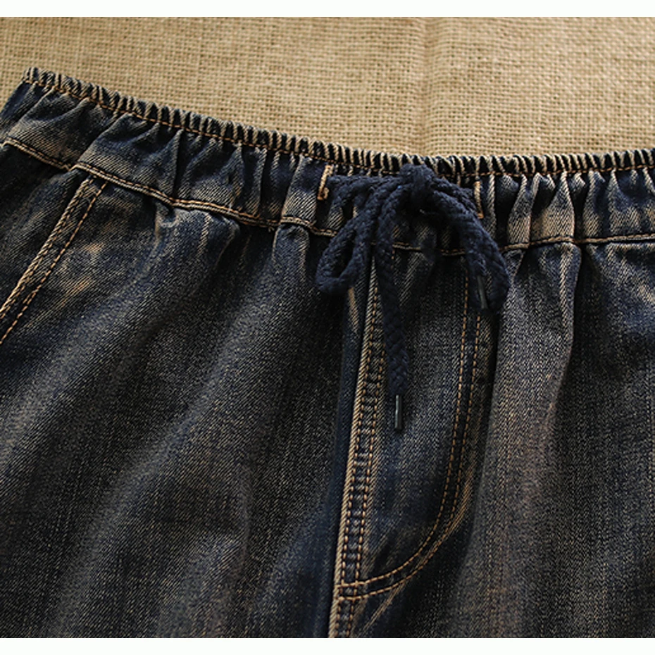 Женские большие джинсы джинсовые брюки Ретро Винтажные модные повседневные Длинные свободные негабаритные Лоскутные для девочек на осень AZ27213417