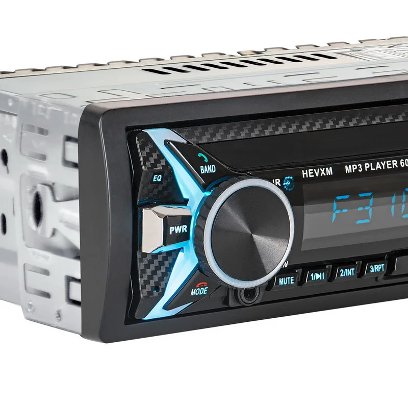 Автомагнитола 1din Aux вход приемник Bluetooth стерео радио MP3 мультимедийный плеер Bluetooth Мультимедиа MP3 плеер