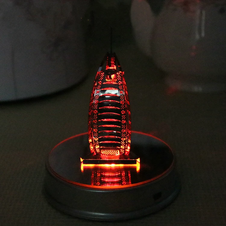 3D Arabian Star Мини Строительные ночные светильники металлические головоломки DIY ручной работы светодиодный Movelty Огни Новинка подарки Домашний Декор Аксессуары