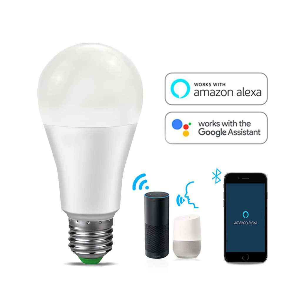 Домашняя Wi Fi лампа/умная лампа Bluetooth/дистанционное управление огнями