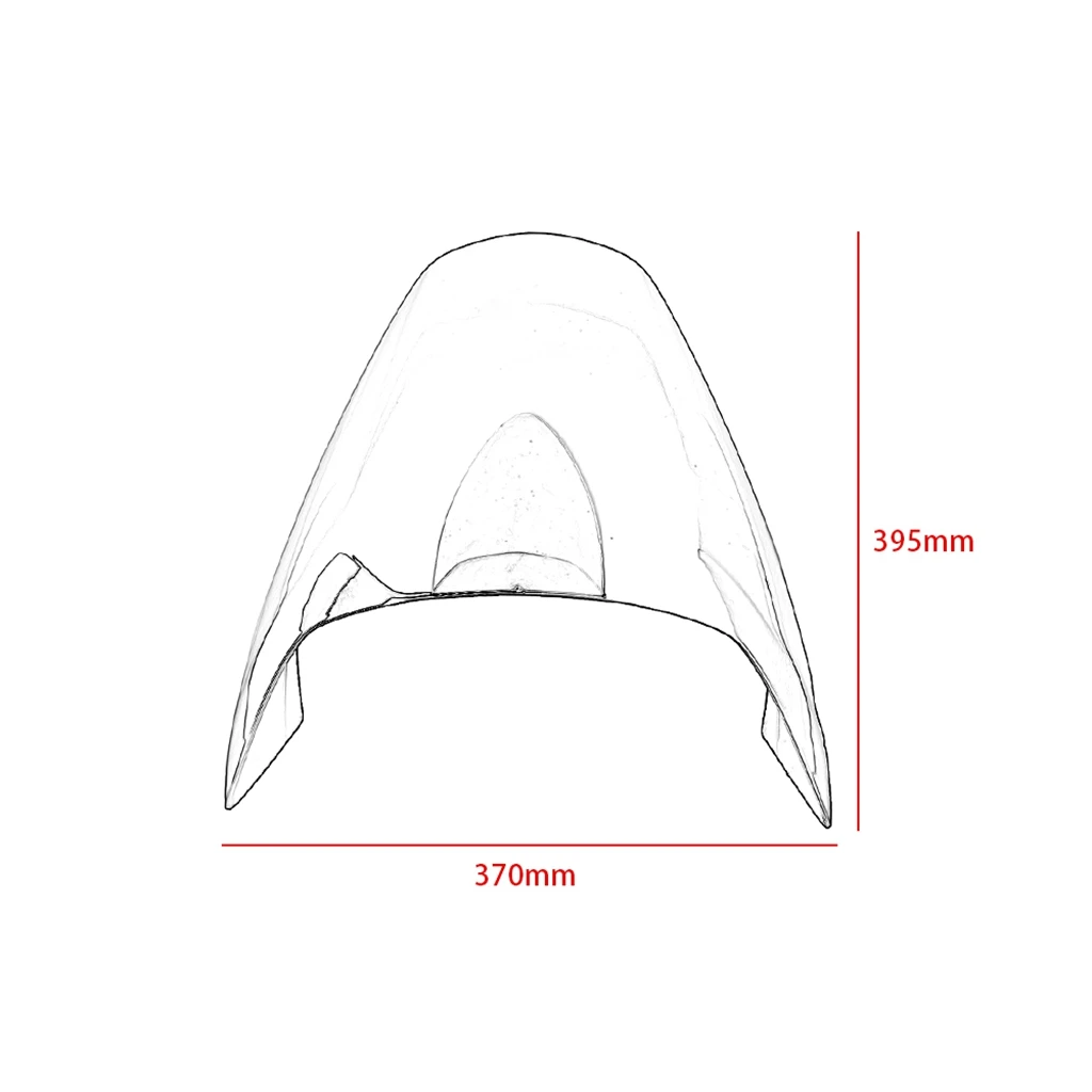 Windscreen Windshield Accessories For Ducati monster 659 696 796 1100 2009-2012