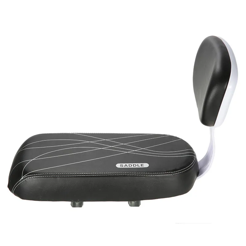 Из искусственной кожи велосипедное седло велосипеда на заднем сиденье велосипеда Чехол для детского кресла для отдыха Подушка с задней седло велосипеда велосипед аксессуары детали