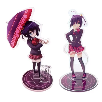 

Anime Love Chunibyo Other Delusions Acrylic Desk Stand Figures Models Plate Holder Fans Gifts Comic Exhibition Activities Decor
